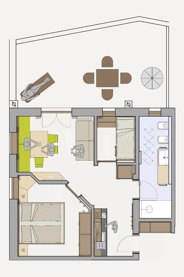 Schlettererhof Apartman Tirolo Kültér fotó