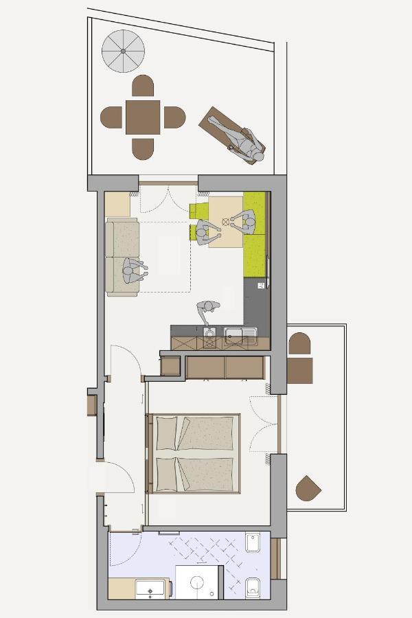 Schlettererhof Apartman Tirolo Kültér fotó